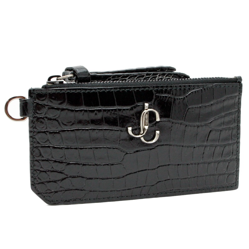 JIMMY CHOO LISE カードケース コインケース 小銭入れ LISE CBH 204 BLACK