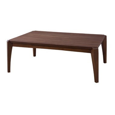 KT-108こたつセンターテーブル本体単品コタツ布団ズレ防止リビング炬燵木製石英管ヒーター付長方形