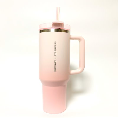 Qoo10] スターバックス SS Stanley ピンク タンブラー