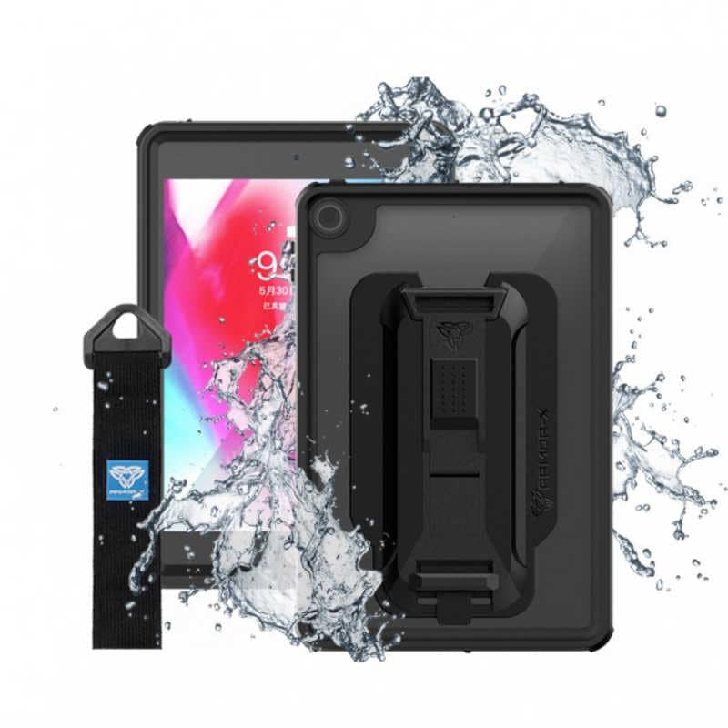 ARMORX　iPad mini(第5世代)用 IP68 Waterproof Case with Hand Strap ブラック　MXSIPADM5