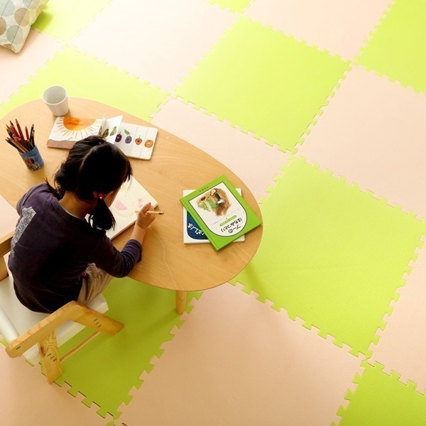 サイドパーツ付きジョイントマット 64枚セット 大判60cm 安心の低ホルムアルデヒド防音保温Nob