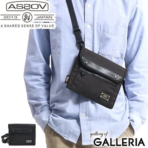 ショルダーバッグ アッソブ 財布ショルダー 財布 2WAY ミニショルダー EXCLUSIVE BALLISTIC NYLON WALLET SHOULDER 061324