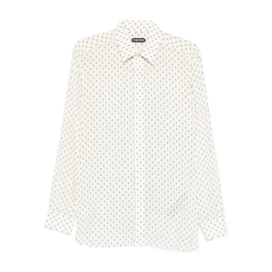 TOMFORD Men Shirts FMS082 HRN004 WUC WHITE