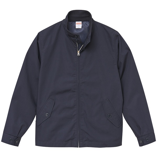 スウィンブトップ ジャケット ネイビー M テカリを抑えた 綿混 撥水加工 防風加工 裏地付 防寒着 上着 アウター