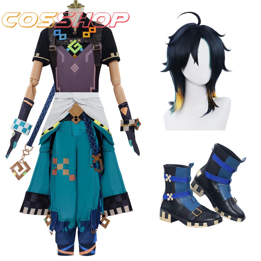 工場直販 急速出荷 原神 げんしん genshin キィニチ 風　コスプレ衣装 コスプレ服　コスプレウィッグ　靴　コスチューム　服 ハロウィン イベント