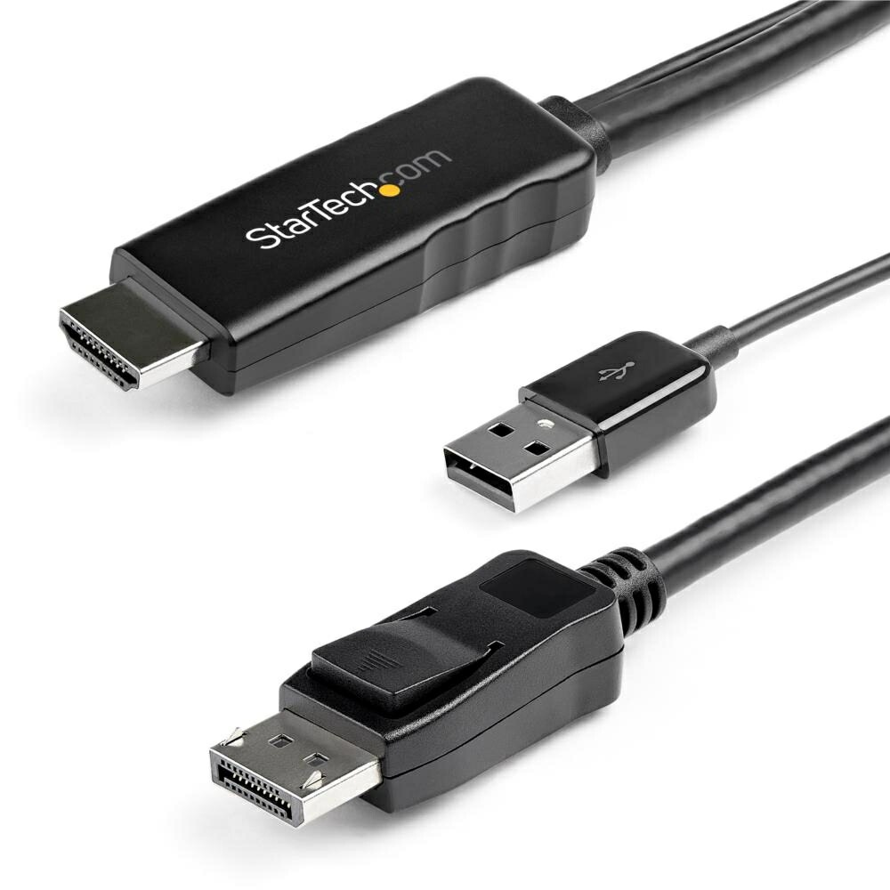 StarTech.com [HD2DPMM3M] HDMI - DisplayPort変換ケーブル