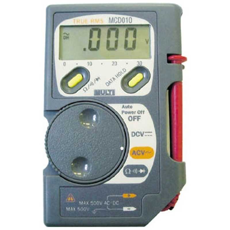 マルチ計測器　コード収納機能付ポケットマルチ　MCD008