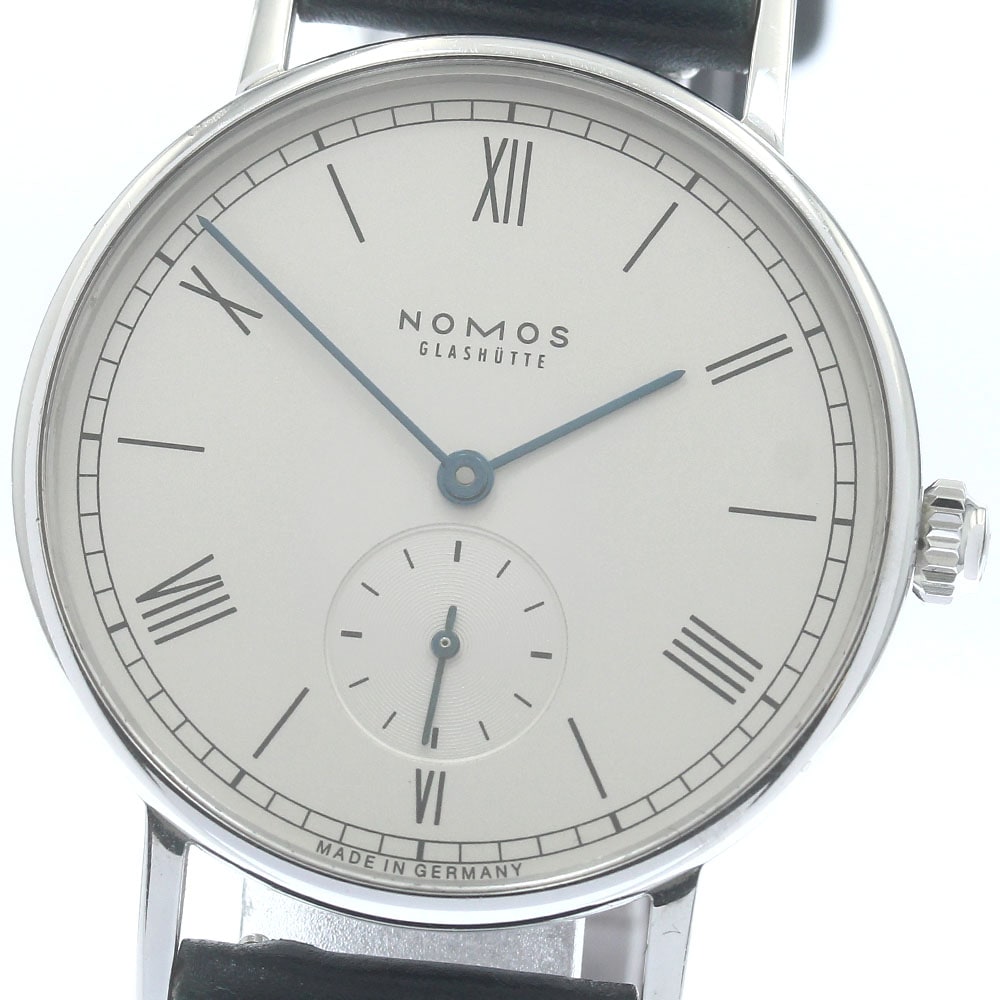 ノモス NOMOS ラドウィッグ スモールセコンド 手巻き メンズ 内箱付き_883664【中古】