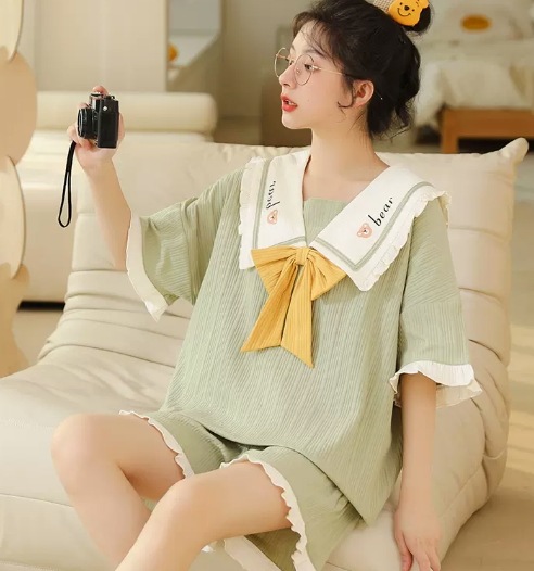 ルームウェア パジャマ デート ネグリジェ フリル リボン 可愛い きれいめ 上品 おしゃれ かっこいい 可愛い ラブリー キュート ガーリー クール モード系 セクシー エレガント 存在感