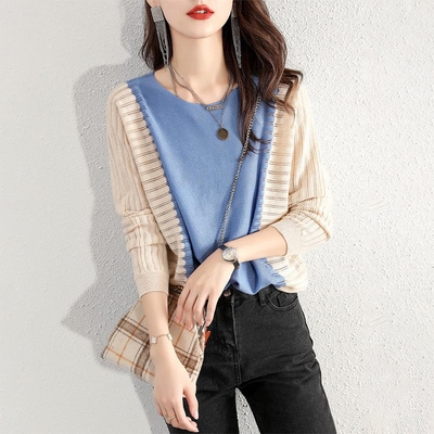 トップス デート カットソー ニットソー セーター 袖あり 長袖 かわいい 大人可愛い きれいめ シンプル カジュアル 大人 上品 おしゃれ お洒落 主役級 存在感 冬 10代 20代 30代