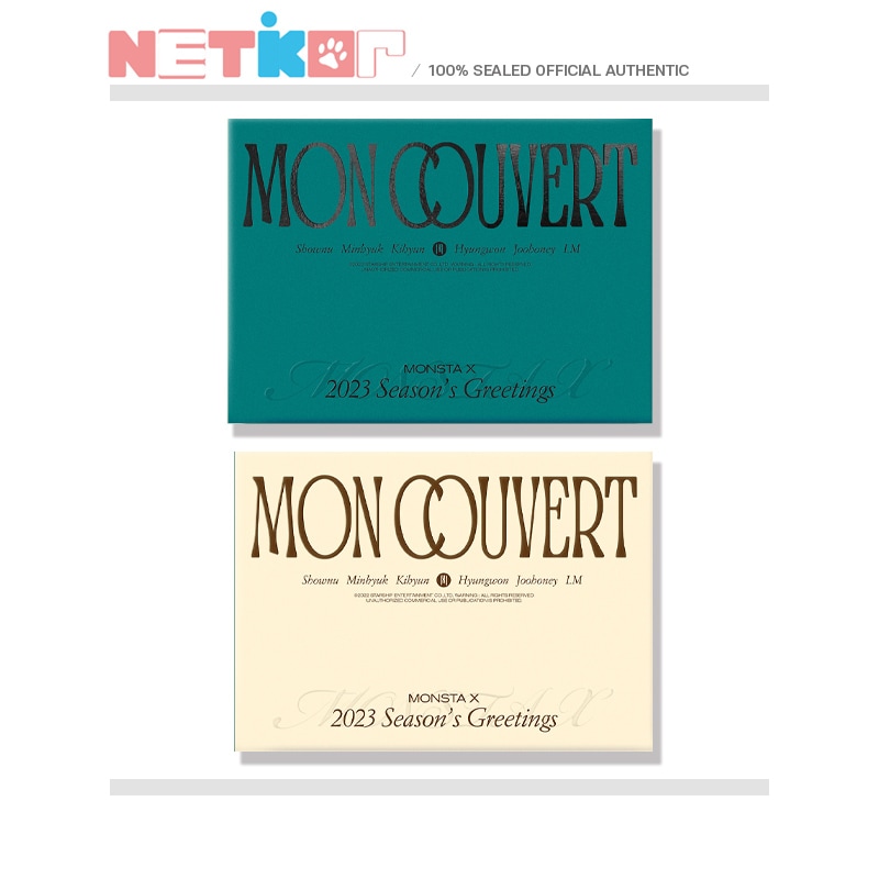 (2種選択) 【MONSTA X】 2023 SEASONS GREETINGS 【MON COUVERT】