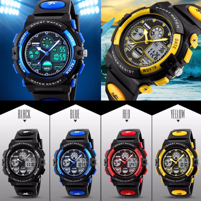 Qoo10] 腕時計 デジタル 防水 スポーツ ウォッ : 腕時計・アクセサリー