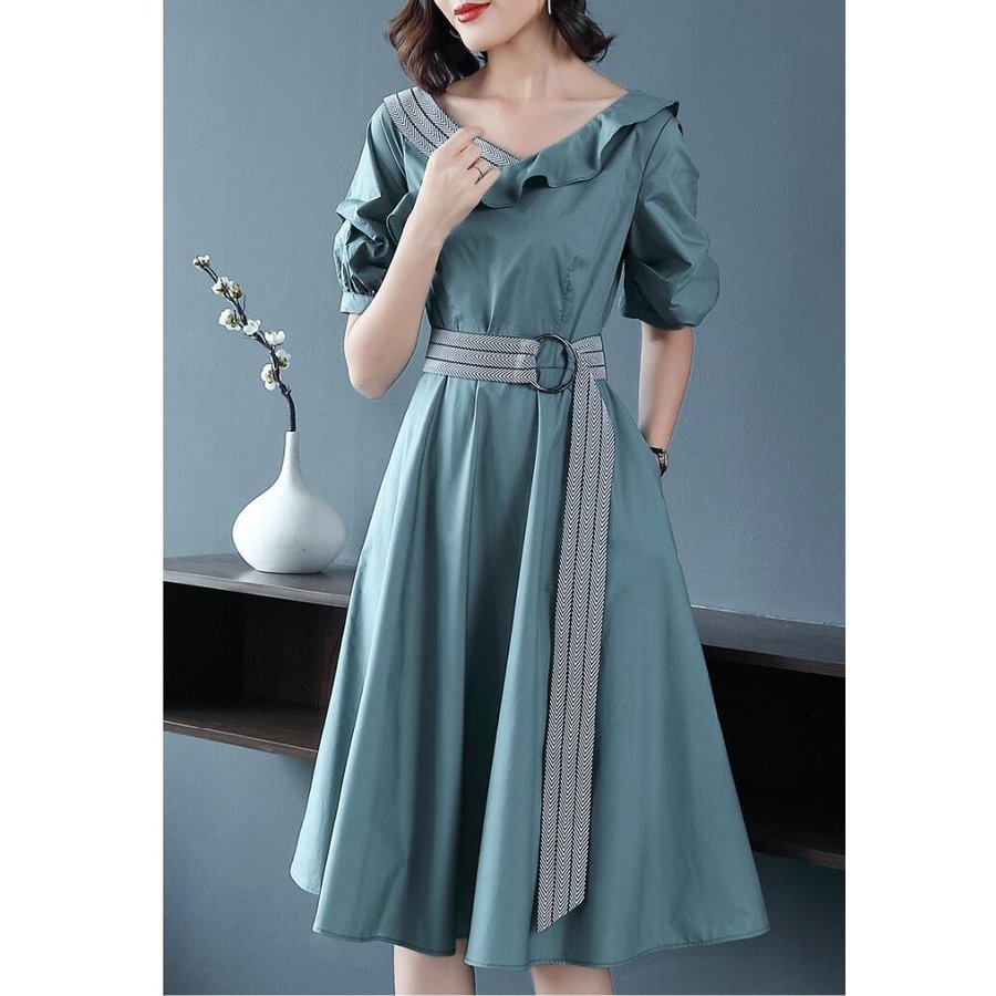 パーティードレス 結婚式 ワンピース ミモレドレス 大きいサイズ お呼ばれ 二次会 披露宴 成人式