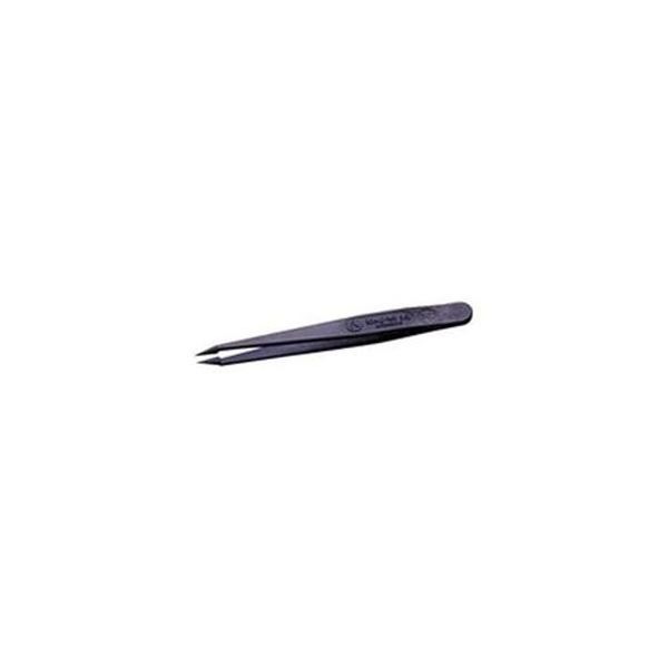 （まとめ）プラスチックピンセット 707CF [x5セット]