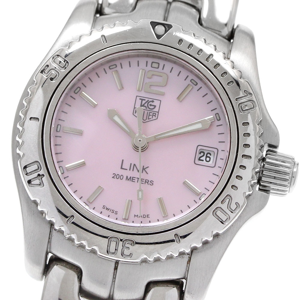 タグホイヤー TAG HEUER WT141M リンク デイト クォーツ レディース _932883【中古】