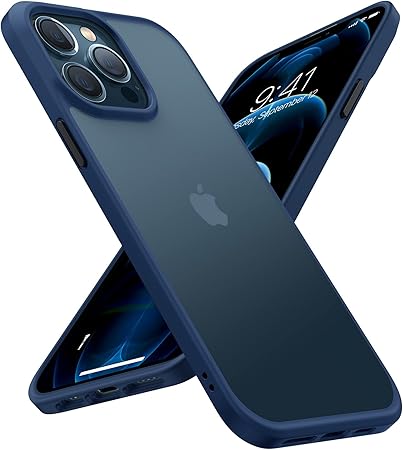 【耐衝撃・米軍規格3倍の保護力】 TORRAS iPhone 12/12 Pro 用 ケース 耐衝撃 半透明 黄変防止 衝撃吸収 指紋防止 ストラップホール付き レンズ保護 ボタン付属 6.1 インチ