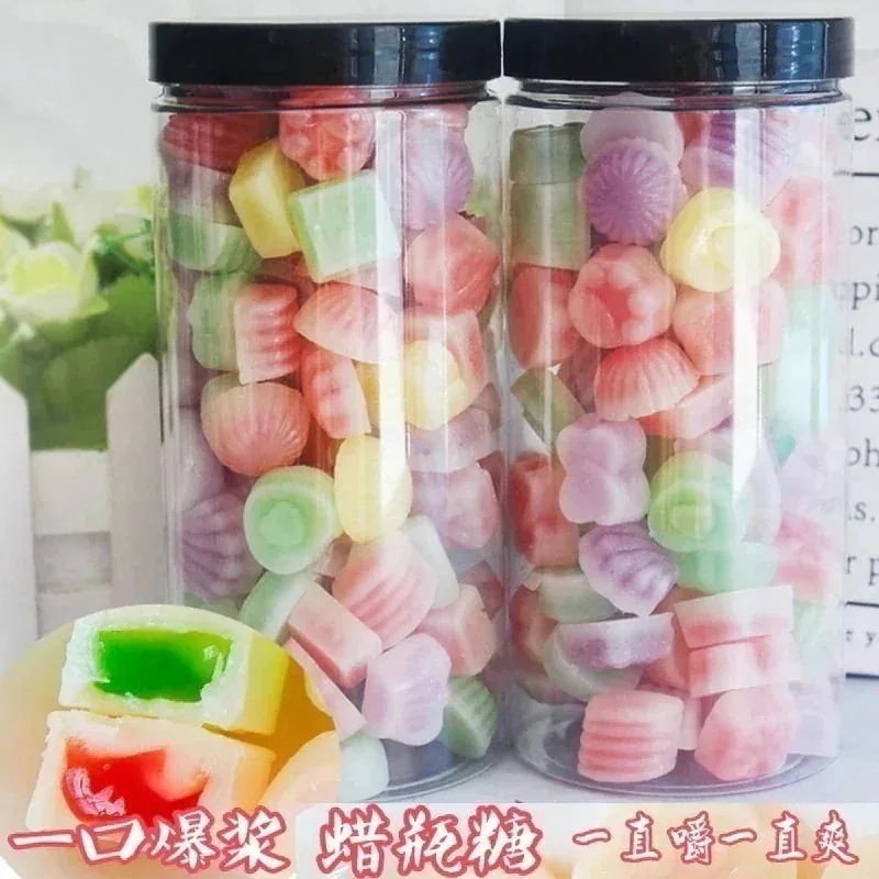 輸送費無料おいしい毎秒 100 個のワックスボトルキャンディー肉入りスティックキャンディスナック食用ワックスキャンディー