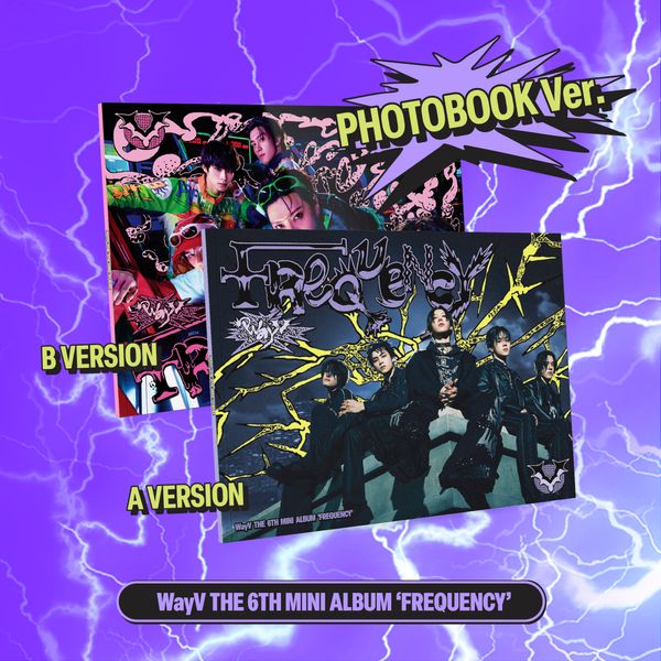 [MEGA] [2種セット] (PHOTOBOOK ver.) WayV ミニ6集 [FREQUENCY] チャート反映