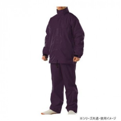 コヤナギ 透湿防水 レインスーツ リグフットII 9350 ダークパープル LL
