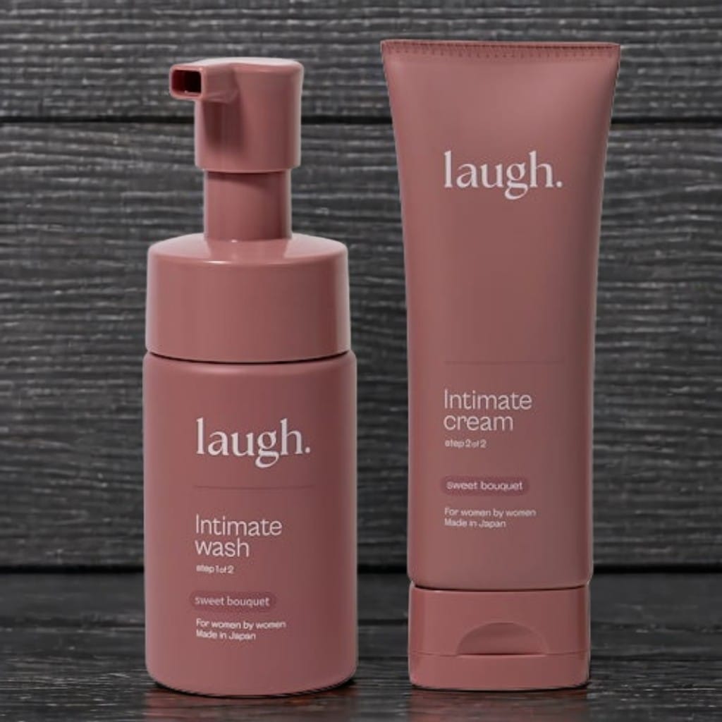 [laugh.] ラフドット デリケートゾーン ケア ソープ インティメイトケア ウォッシュ クリーム セット 泡 保湿 (スイートブーケ)