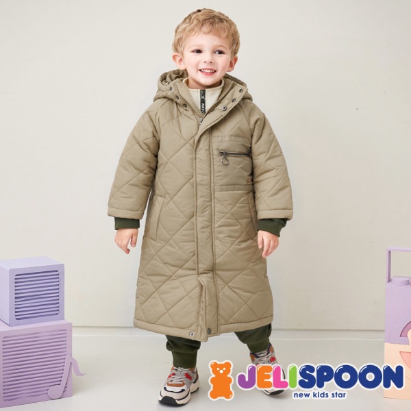 ニュースター超軽量ロングダウンジャケット/子供服