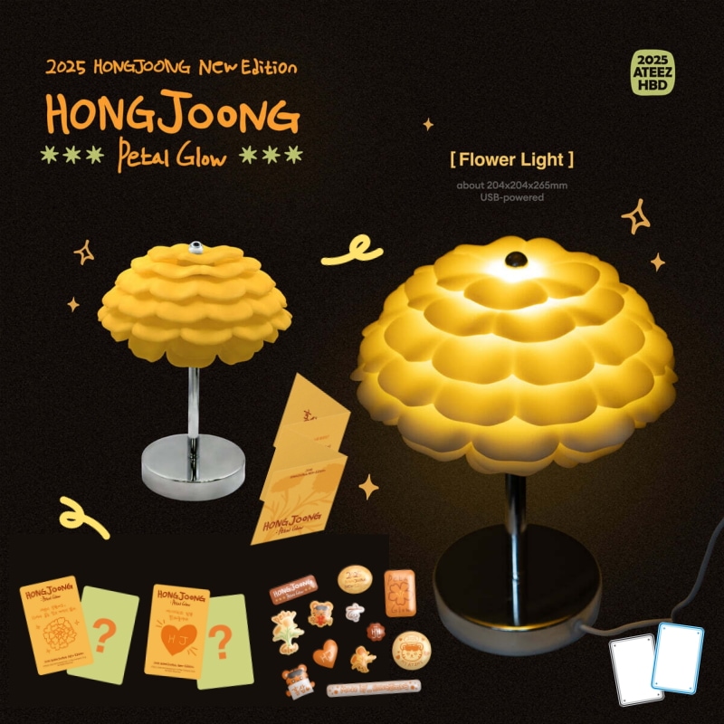 [公式] ATEEZ 2025 BIRTHDAY MD [HONGJOONG]: Petal Glow