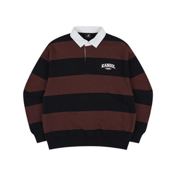 長袖Tシャツ CQK KQFC-RT17590BR カレッジラグビースウェットシャツ 1759 ブラウン