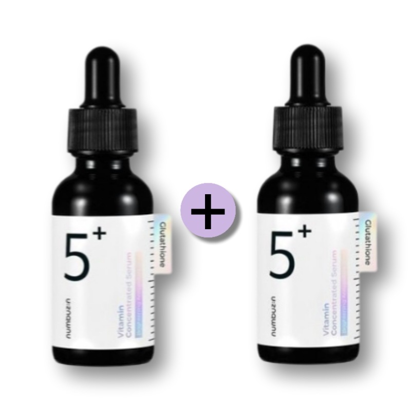 5番グルタチオン氏 痕跡アンプル 30ml 1 + 1