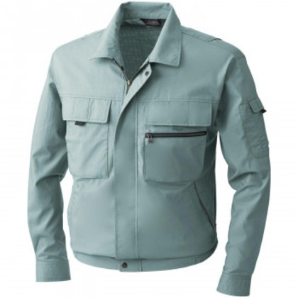 桑和 483 長袖ブルゾン Lサイズ モスグリーン(107)