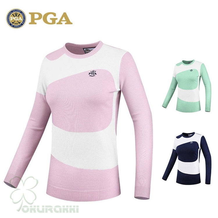 ゴルフ GOLF ウールセーター 秋 冬 レディース コート ゴルフウェア ニットセーター 防寒 暖かい プレゼント ギフト2410nvster16