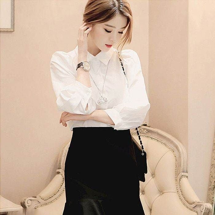 上品 長袖 大人可愛い XS 薄手 ボタン きれいめ L 大人女子 ブラウス ボリュームスリーブ M モード系 個性的 S 大人 かわいい 細身 こなれ感 2XL シンプル ミディアム丈 おしゃれ モ