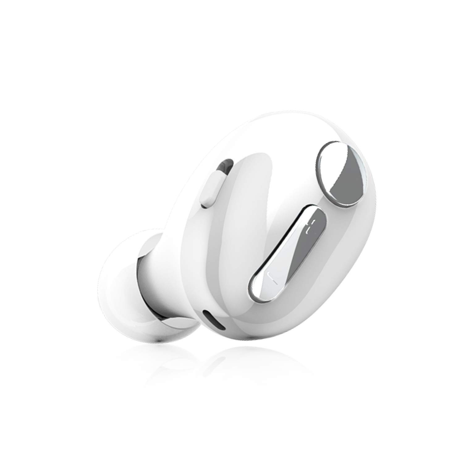 エレコム 極小Bluetoothハンズフリーヘッドセット 通話・音楽用 多機能3ボタン 1スイッチ設計 LBT-HSC30MPWH ホワイト 4,182円