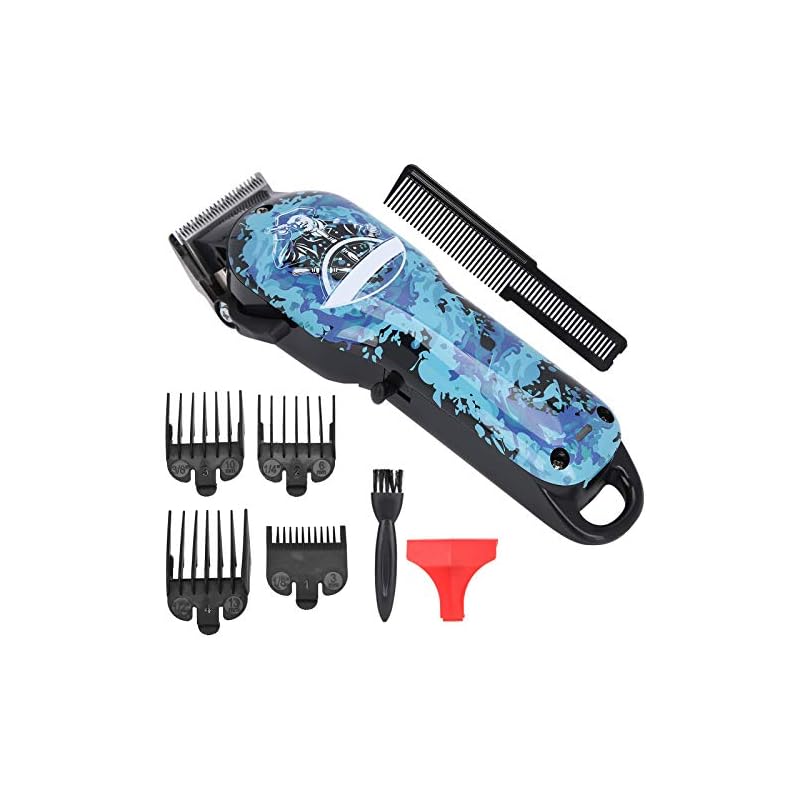 Depisuta 電気バリカンバリカン4つのリミットコーム付きメンズバリカンパーソナルヘアカットキット男性用女性用バリカンセット