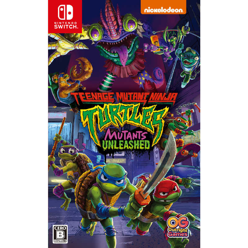 OUTRIGHTGAMES　Switchゲームソフト ミュータント・タートルズ unleashed　HAC-P-BDQAD