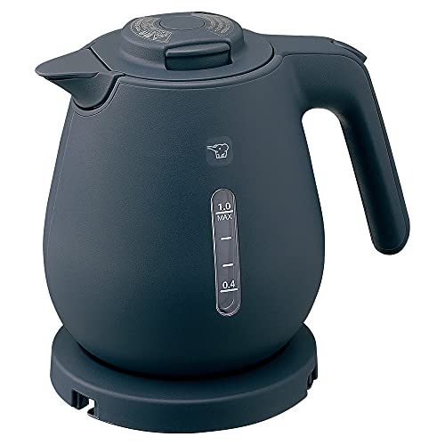 象印マホービン(ZOJIRUSHI)【旧モデル/在庫限り】象印 電気ケトル 1.0L コンパクト カップ1杯約60秒 安全設計 清潔 ほこりブロック ハイパワー1300W ダークネイビー CK-DA1