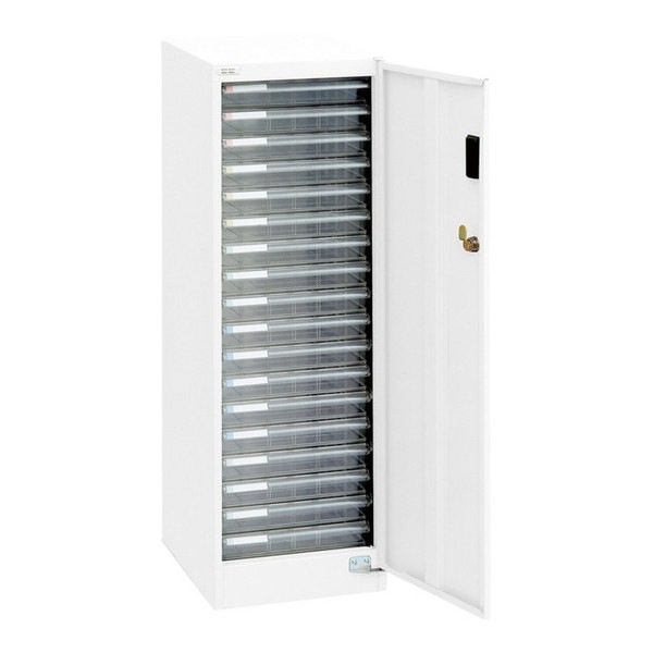 AF-S18 セキュリティフロアケース A4 浅18段 シロ メーカー直送 【公式