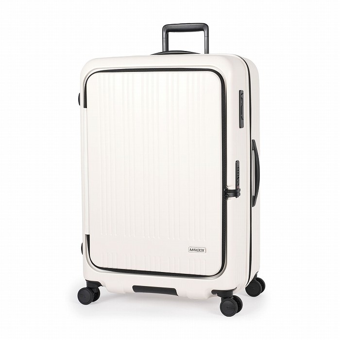 ハードキャリーケース MAXBOX 10泊以上 100L～110L MX-8011-28W-MV マットバニラ