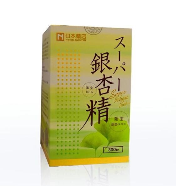 即納　薬王製薬　スーパー銀杏精（ギンナンセイ）300粒　日本製