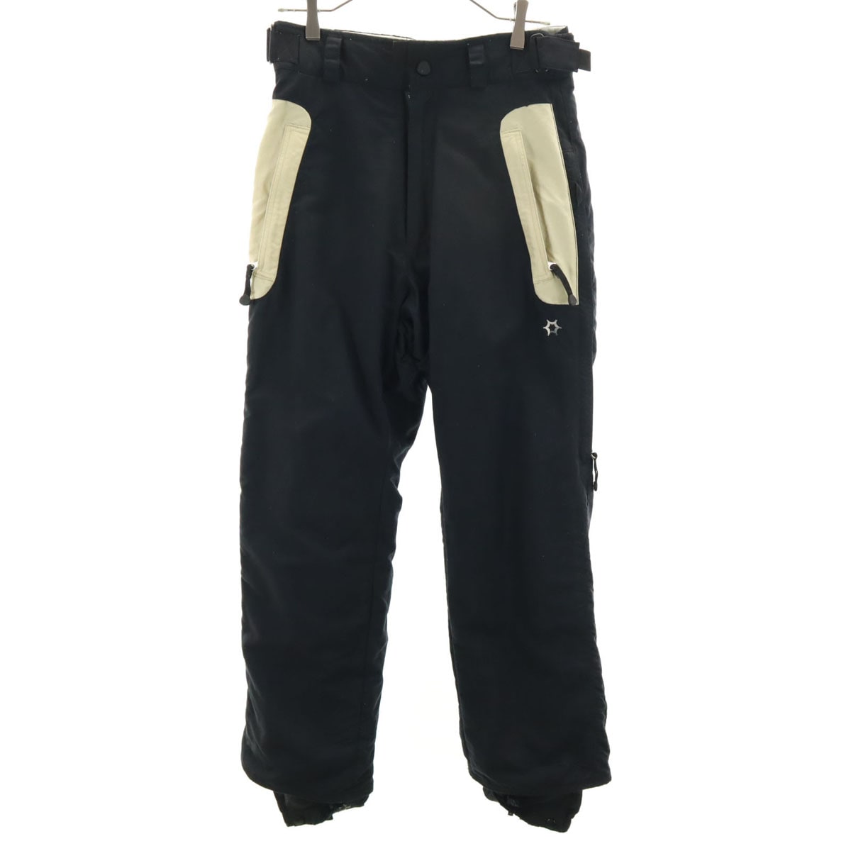 スノーボード パンツ S ブラック スキー メンズ 古着