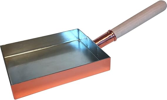 純銅製 玉子焼鍋 大（15cm ×18cm）職人歴40年の星野さんが作る卵焼き器 7,930円