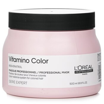 LOreal プロフェッショナル セリエ エキスパート ビタミノ カラー レザベラトール カラー ラディアンス システム マスク