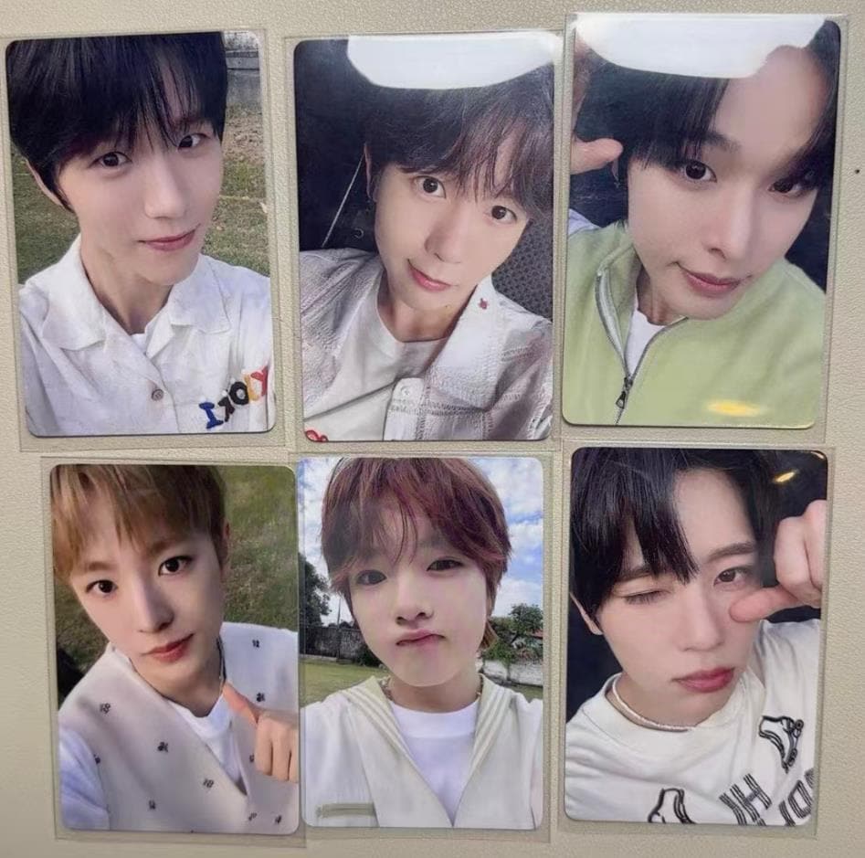 正規品 NCT WISH The Mini3 [COLOR] 中華 一直娯 surf ver　全員６枚セット