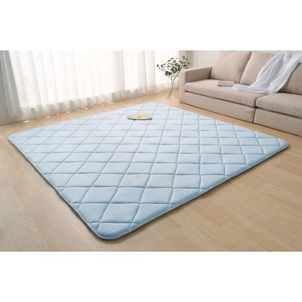 ACRRG-1824-N ブルー ラ・クッションラグ 冷感ジェルタイプ メーカー直送