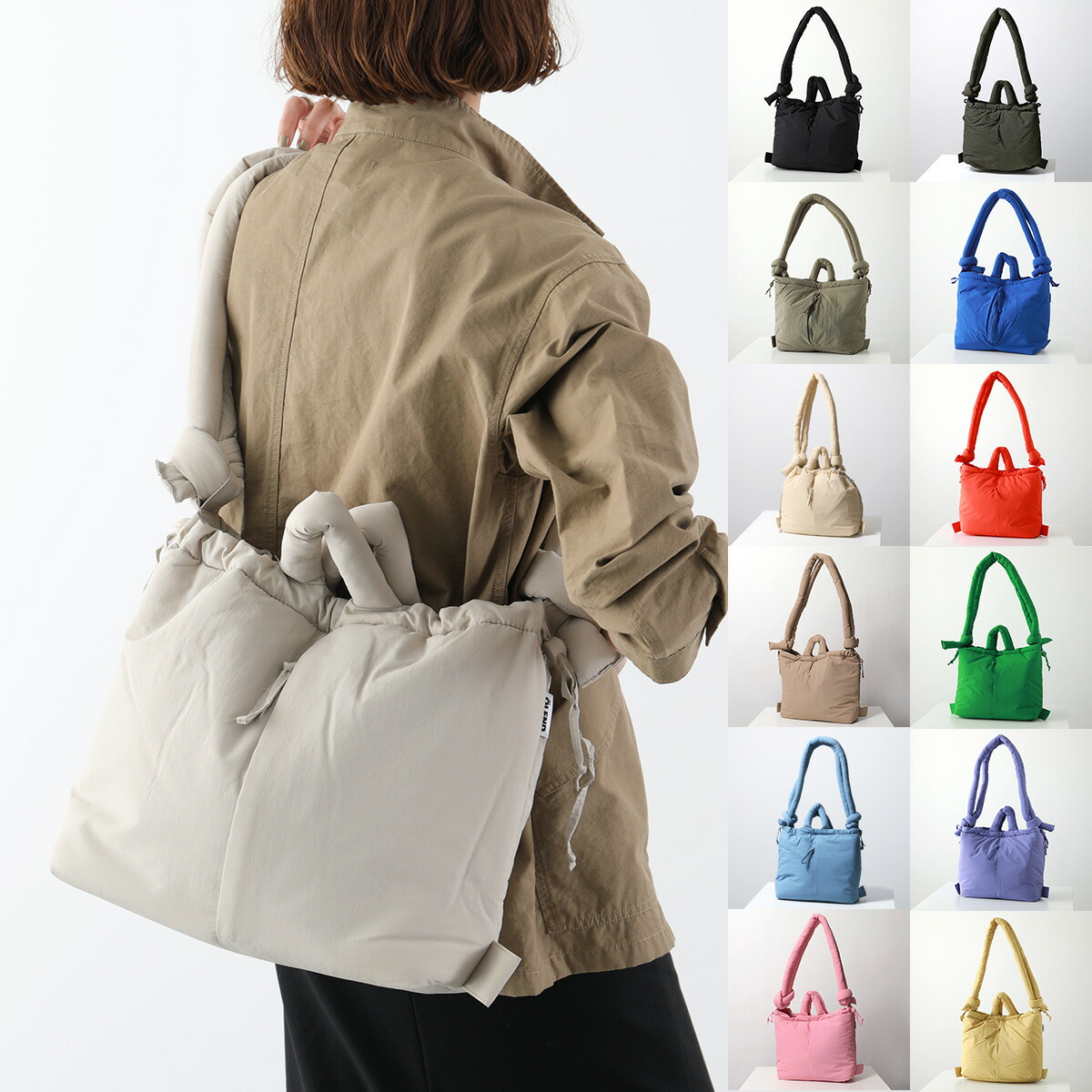 OLEND オレンド ショルダーバッグ ONA SOFT BAG オナ ソフトバッグ レディース ハンドバッグ バックパック リュック 3WAY 撥水 軽量 鞄 カラー15色