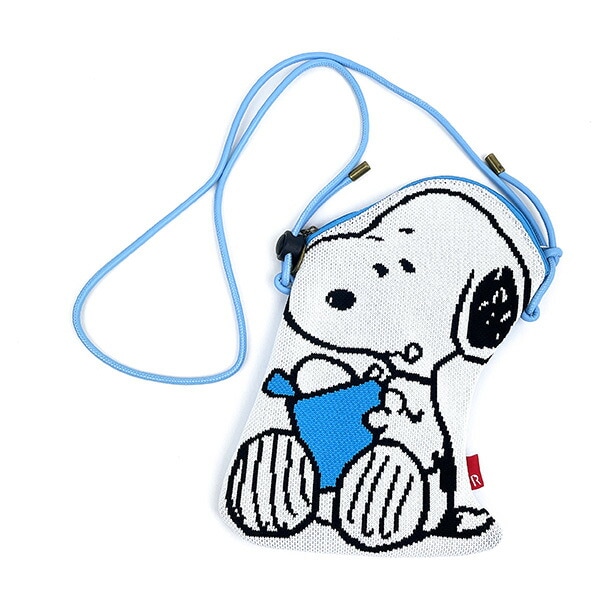 スヌーピー ピローニットショルダーバッグ スナック SNOOPY_5337-839202