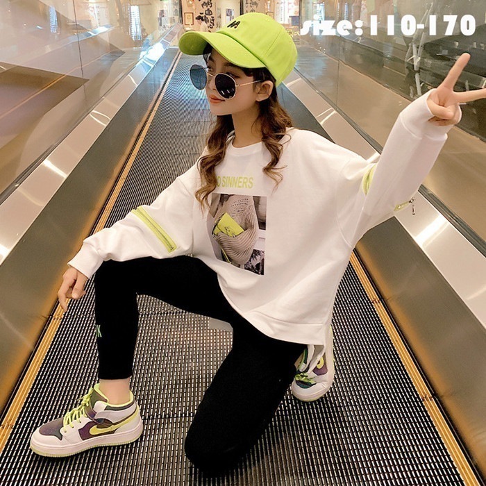 【即納】韓国子供服 セットアップ 親子 お揃い パーカー+パンツ カジュアル ナチュラル ストレッチパンツ レギンス ロングパンツ 上下セット 春秋 長袖 プリント ゆったり リゾート 女の子 キッズ