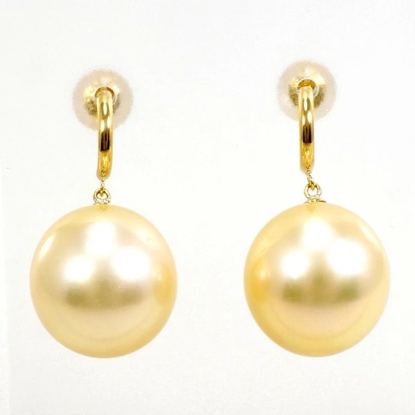 K18 18金 YG イエローゴールド ピアス パール(真珠) 総重量約5.2g ジュエリー 中古 29,153円