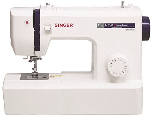 シンガー 電動ミシン フットコントローラー付き SN55e ホワイト 11,037円