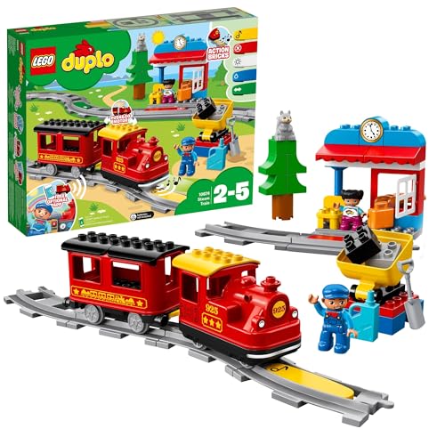 レゴ(LEGO) デュプロ キミが車掌さん おしてGO機関車デラックス おもちゃ 玩具 プレゼント 誕生日 ブロック 知育 クリスマス 男の子
