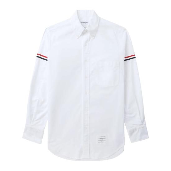 THOM BROWNE Men Shirts MWL150E F0313 100 WHITE